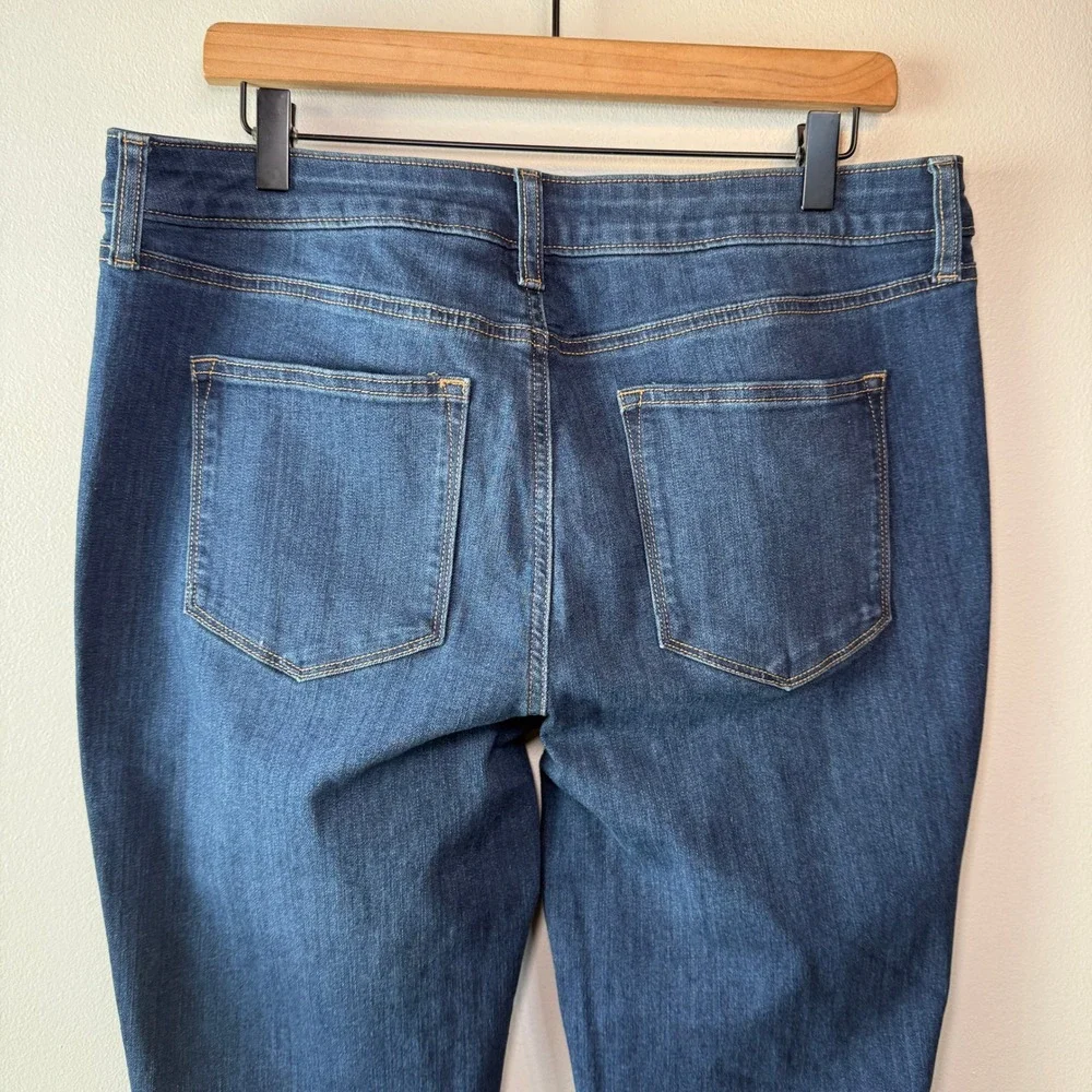 Sonoma Women's Bootcut Jeans Dark Wash Denim Stretch Size 14 Regular - Picture 6 of 6